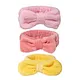 Plain Colored Headbands With Knotted Bow